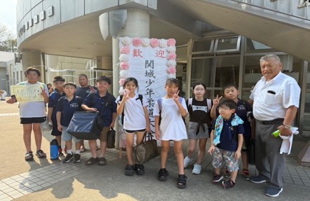 写真：ENA柔道スクールの子どもたちの表彰